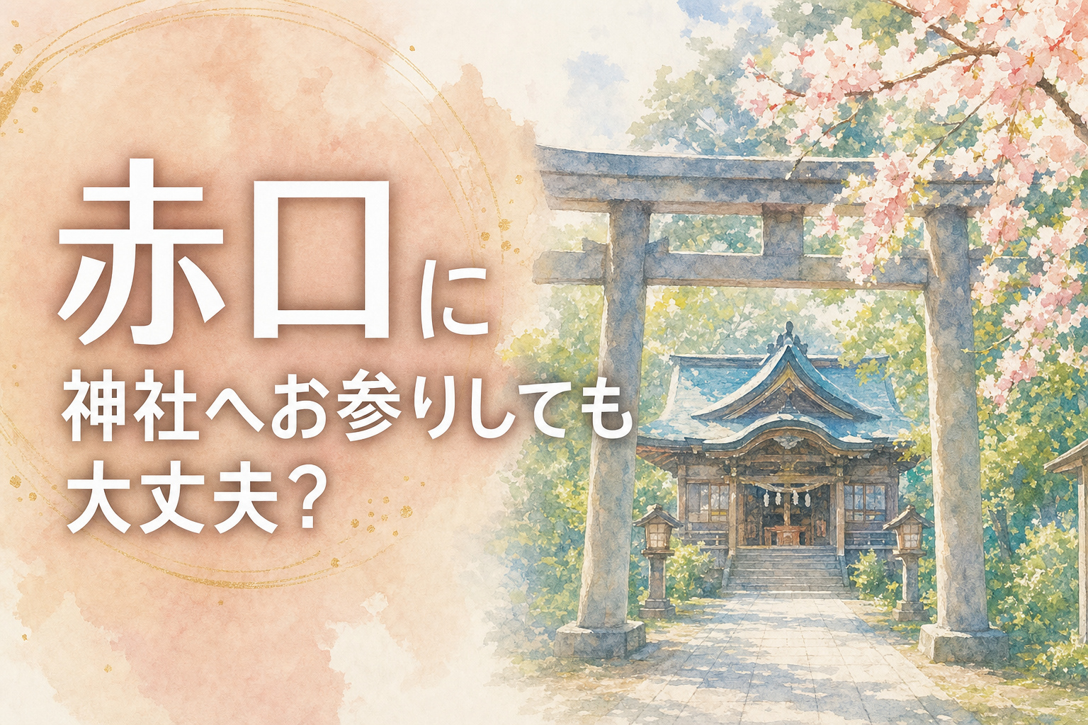 赤口に神社へお参りしても大丈夫？