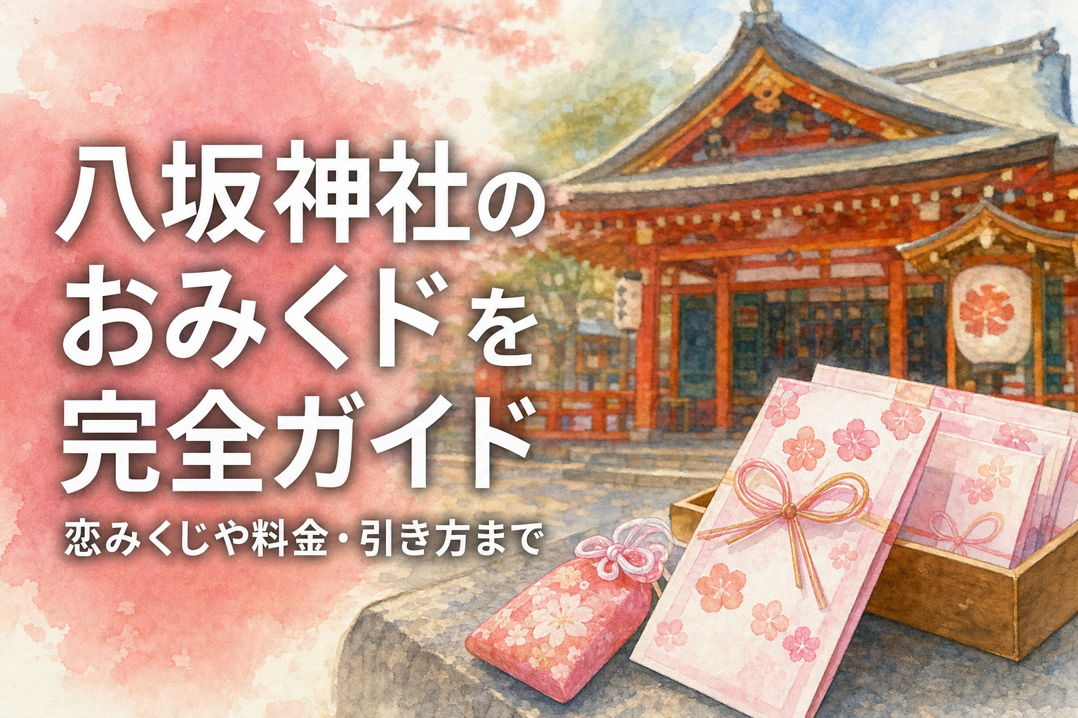 八坂神社のおみくじを完全ガイド|恋みくじや料金・引き方まで