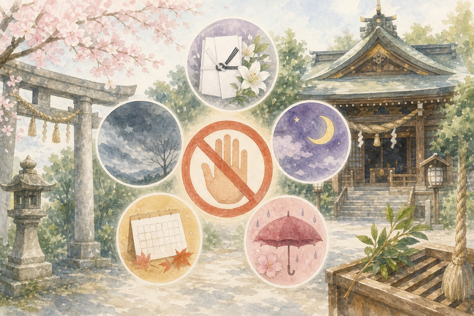 神社でお参りを避けた方がいい5つのポイント