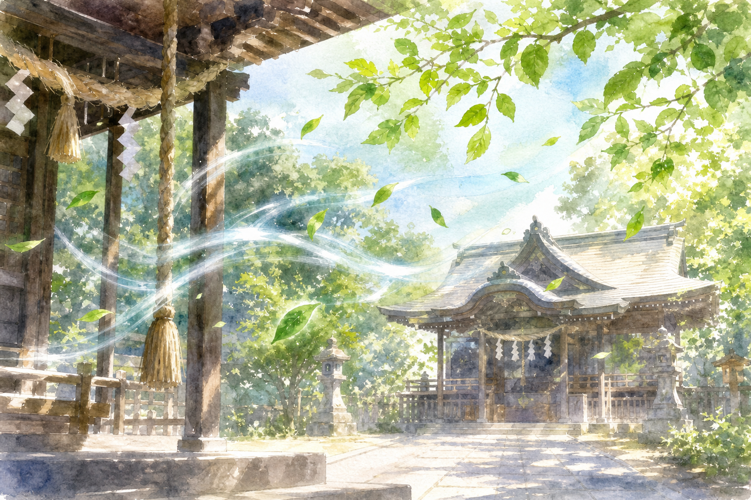 なぜ、神社で吹く風には特別な意味があるとされるの？