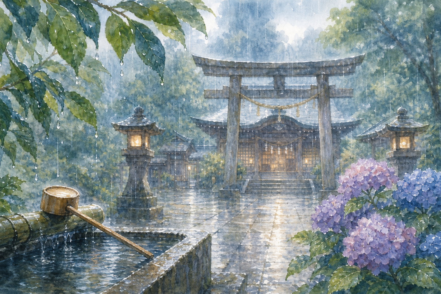 「雨の日の参拝は良くない」と言われる理由