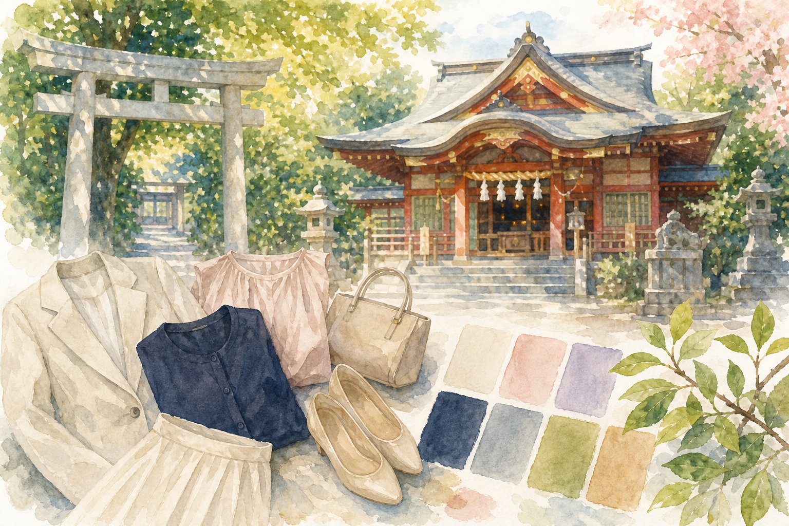 神社のお参り、服装に「絶対的な正解」はない