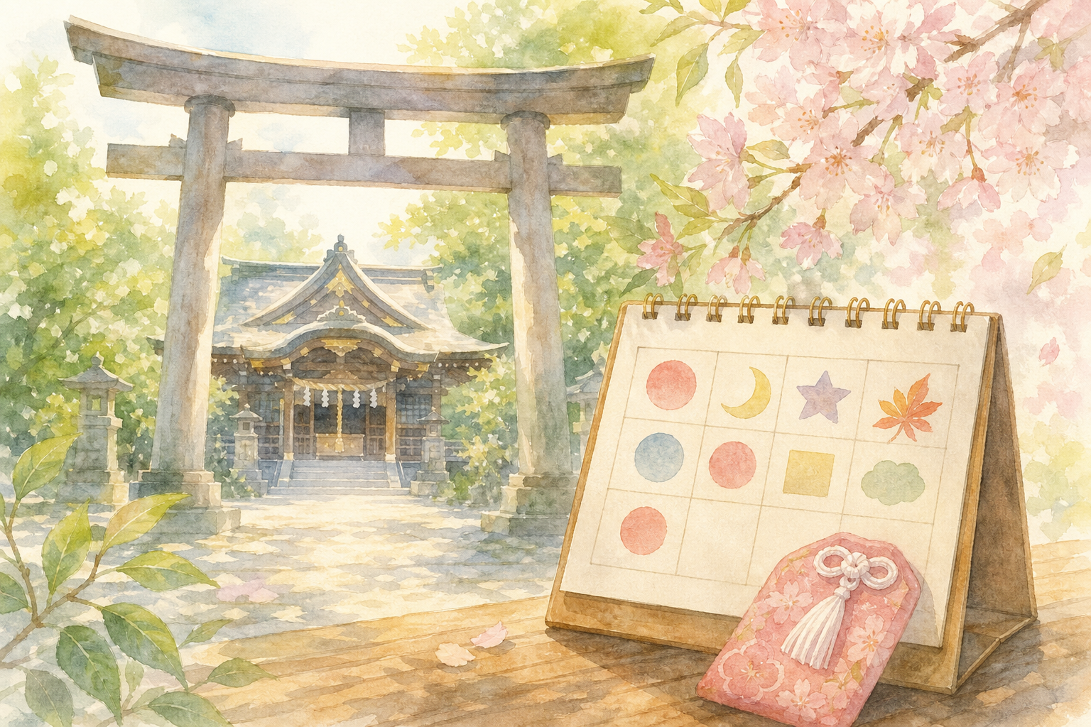 神社のお参りにいい日は「いくつかの吉日」が目安になります