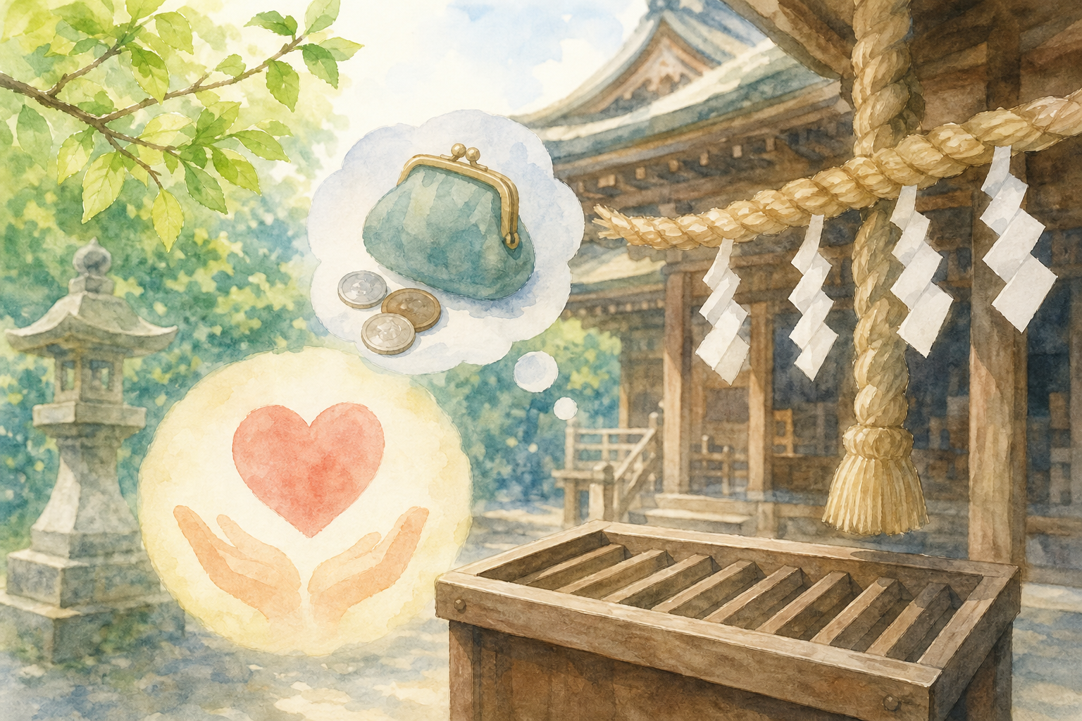 そもそもお賽銭ってなんのためにあるの?