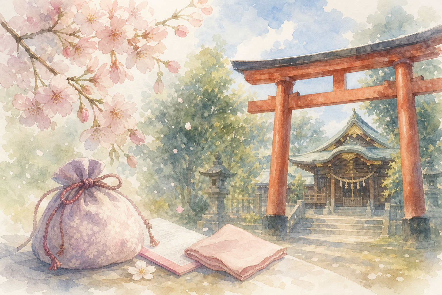 生理中でも神社へのお参りは基本的にOKです