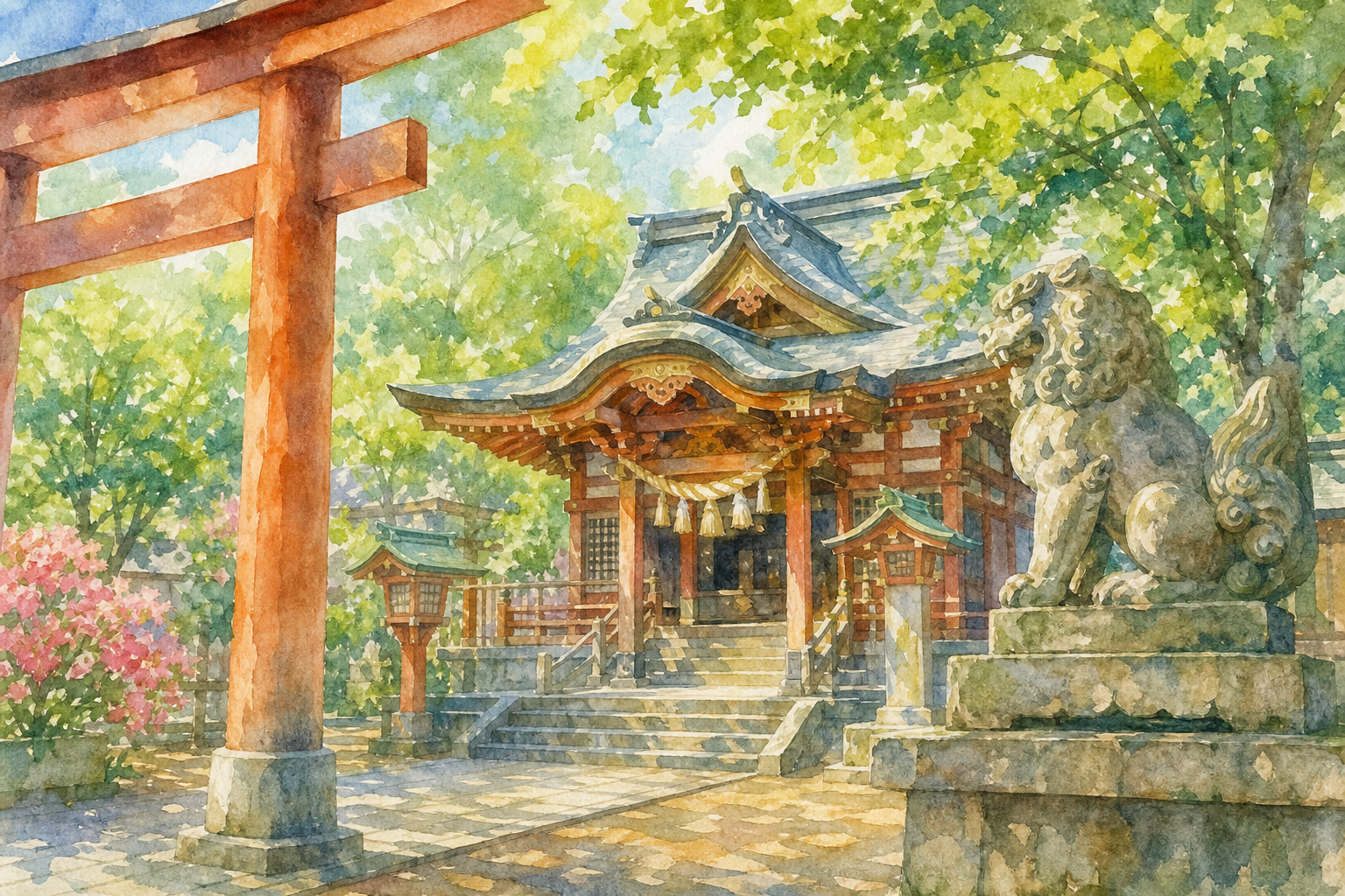 小倉の八坂神社は、心が疲れたときに訪れたいパワースポットです