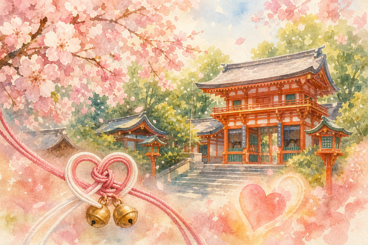 八坂神社は縁結びのご利益もある神社です