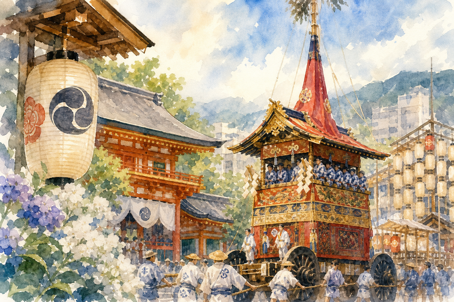 八坂神社の祇園祭は「1か月続く神事の連続」です