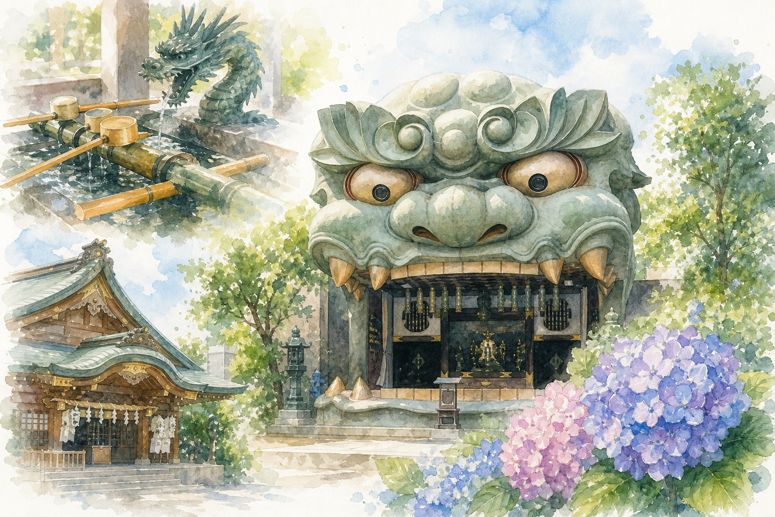 難波八阪神社のご利益は全部で5つあるとされています