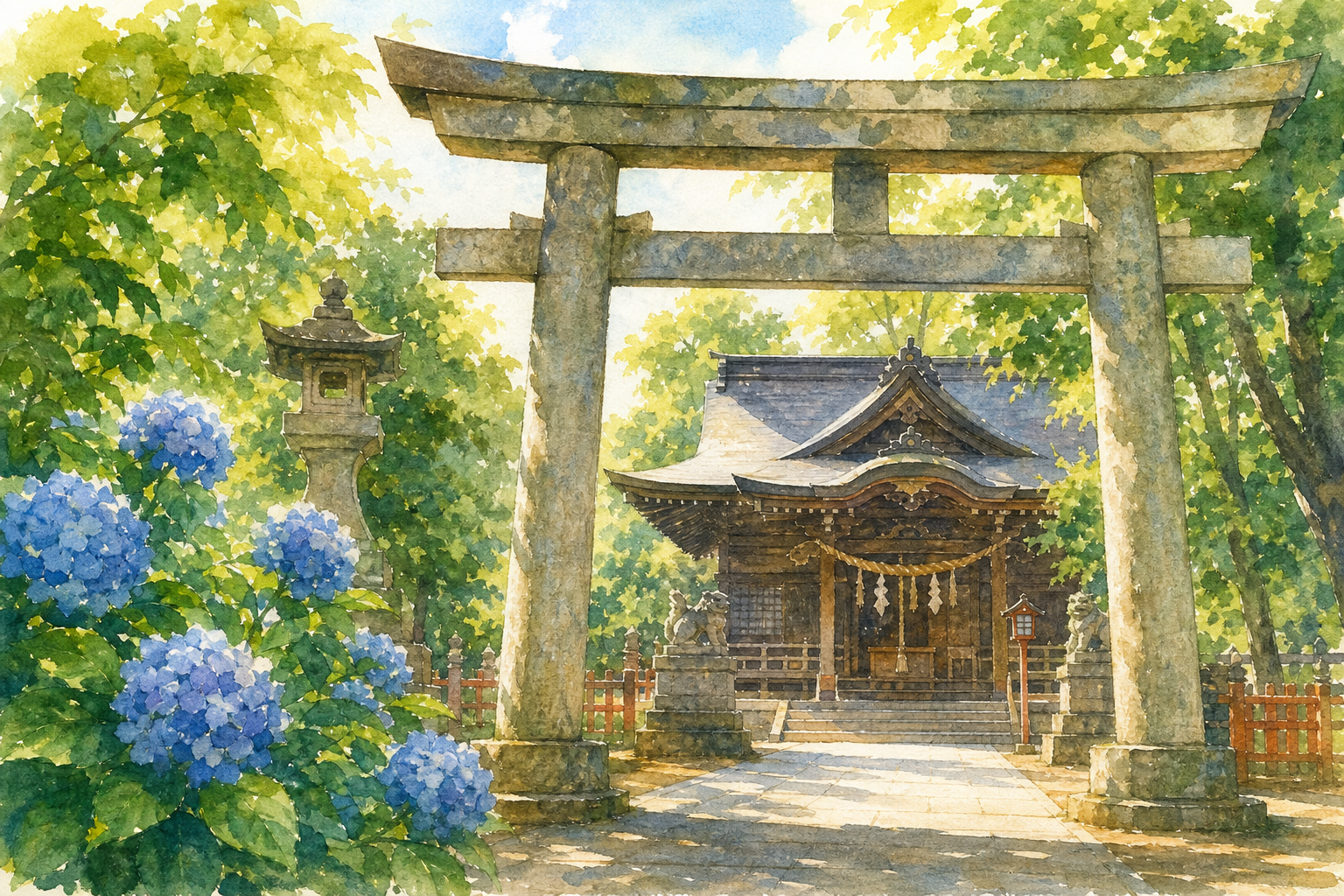 取手の八坂神社は、地域をずっと守り続けてきた総鎮守です
