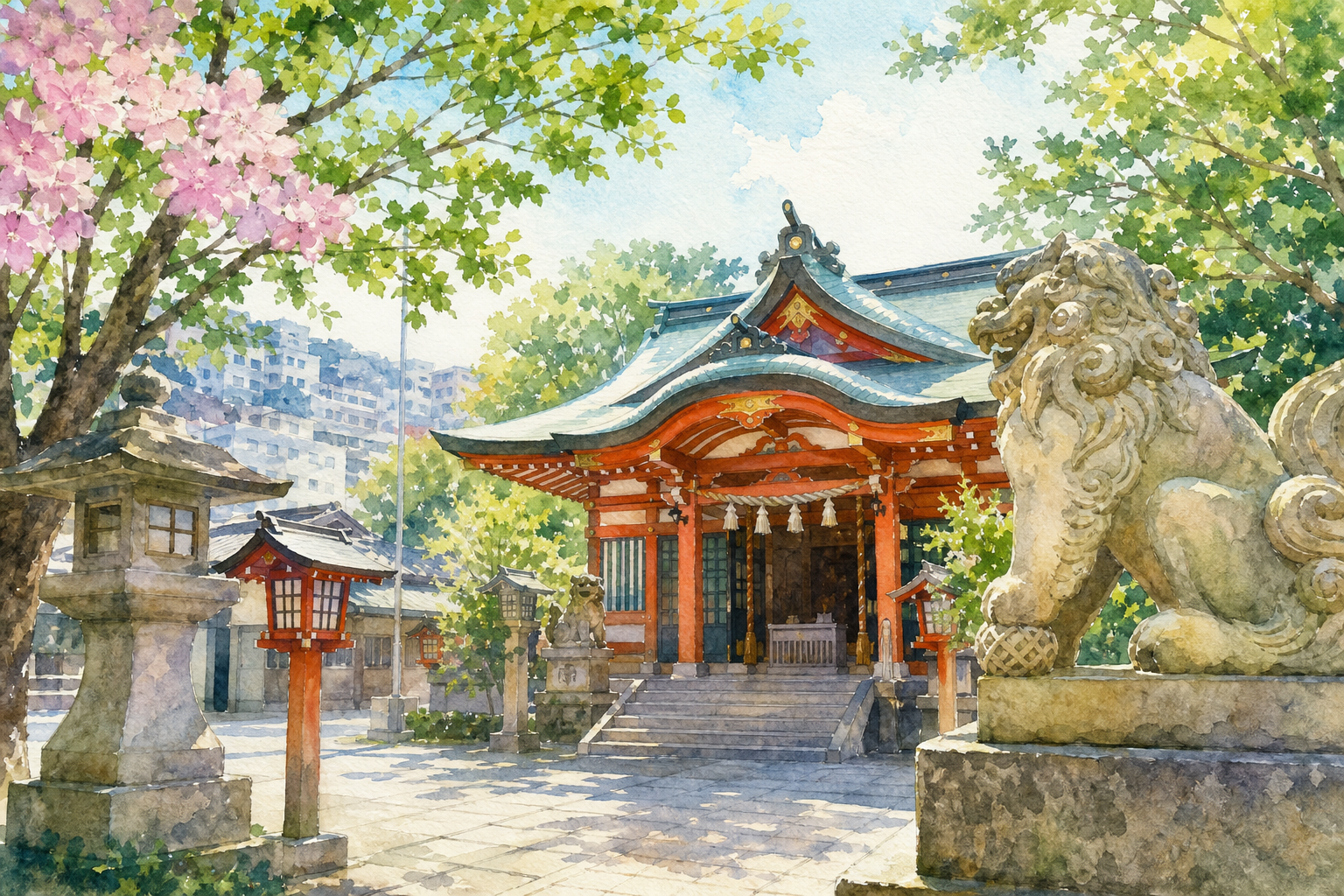 長崎の八坂神社は「ぎおんさん」と呼ばれる、地元に愛される神社です